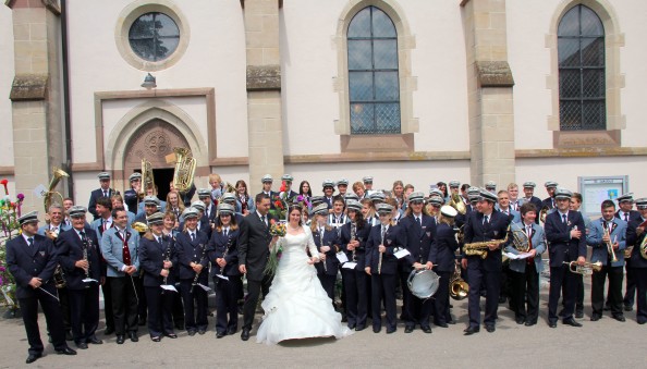 Kirchliche Trauung von Susanne und Gerd